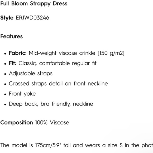 Roxy Full Bloom Sundress Sz M Navy Blue Crinkle Crepe Knit Strappy Summer Dress - Picture 12 of 12